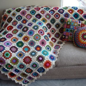Manta de Crochet Granny